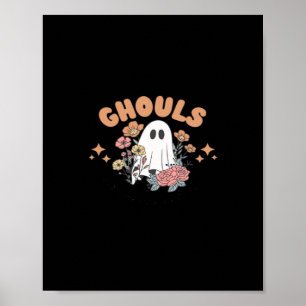 Poster Ghouls Só Quer Divertir-Se Com A Arte Do Dia Das B