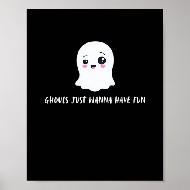 Poster Ghouls Só Quer Divertir-Se Com Uma Citação Louca (Frente)