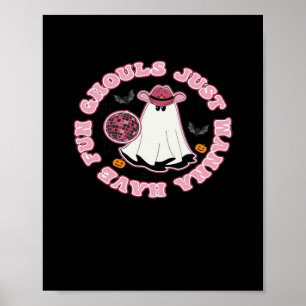 Poster Ghouls Só Quer Se Divertir (Hallowee De Estilo Oci