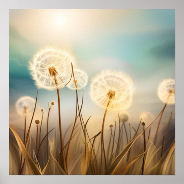 Poster Giant Dandelion Dreams II (Frente)