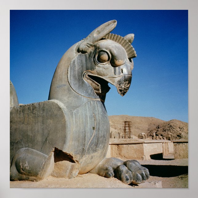 Pôster Giant griffin, Persian, c.516-465 BC (Frente)