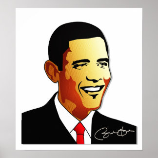 Poster Giant Obama
