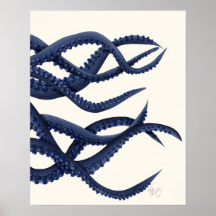 Poster Giant Octopus Tentacles