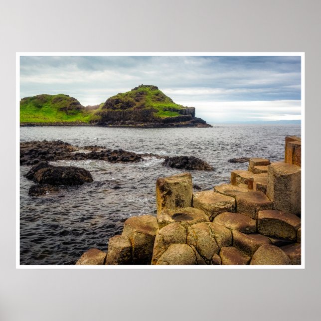 Poster Giant’s Causeway Basalt Columns – Ireland Print (Frente)