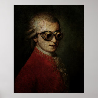 Pôster Giant Steampunk Mozart