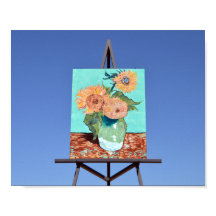 Giant Van Gogh Sunflower