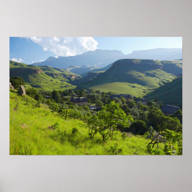 Pôster Giant's Castle, Ukhahlamba / Drakensberg Park (Frente)