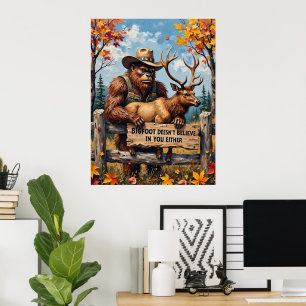 Poster Giants Gentilosos do Queda: Sasquatch e o Stag