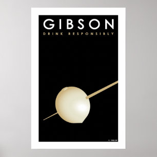 Poster Gibson (Poster pequeno)