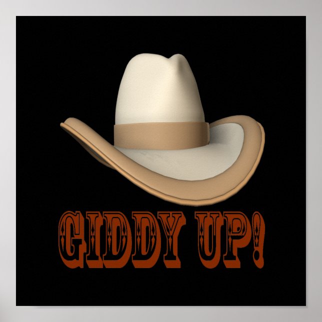 Pôster Giddy Up (Frente)