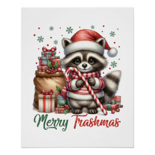 Pôster Gift Feliz Trashmas