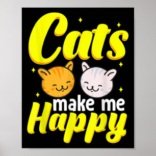 Poster Gift Veterinario Cat Groomer Whisperer Cats