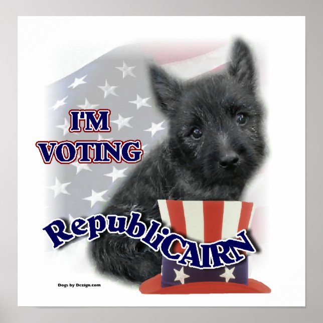 Pôster Gifts de Cairn Terrier (Frente)