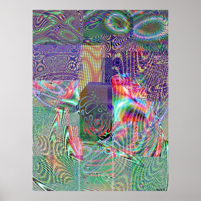 Pôster Giga Pixel Mix (Frente)