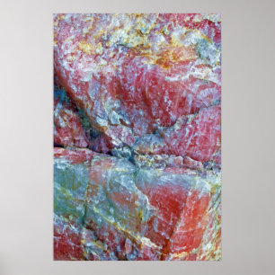 poster gigante de quartzo cor-de-rosa