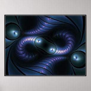Poster gigante infinita (azul)