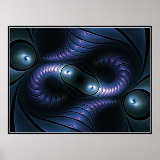 Poster gigante infinita (azul)