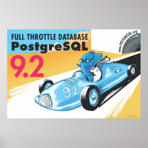 Poster gigante PostgreSQL 9.2