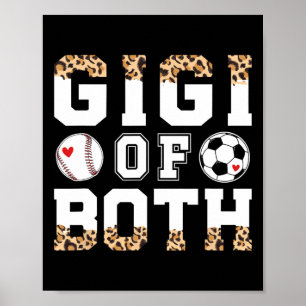 Poster Gigi de Ambos Leopardo Vendem Futebol Gigi Avó
