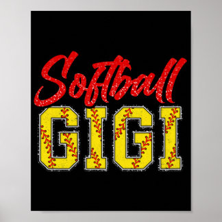 Poster Gigi Retro Groovy Loud Game Catcher