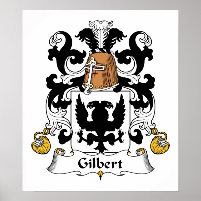 Poster Gilbert Family Crest (Frente)