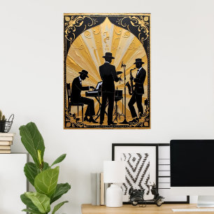 Poster Gilded Jazz Ensemble