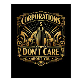 Pôster Gilded Towers of Greed