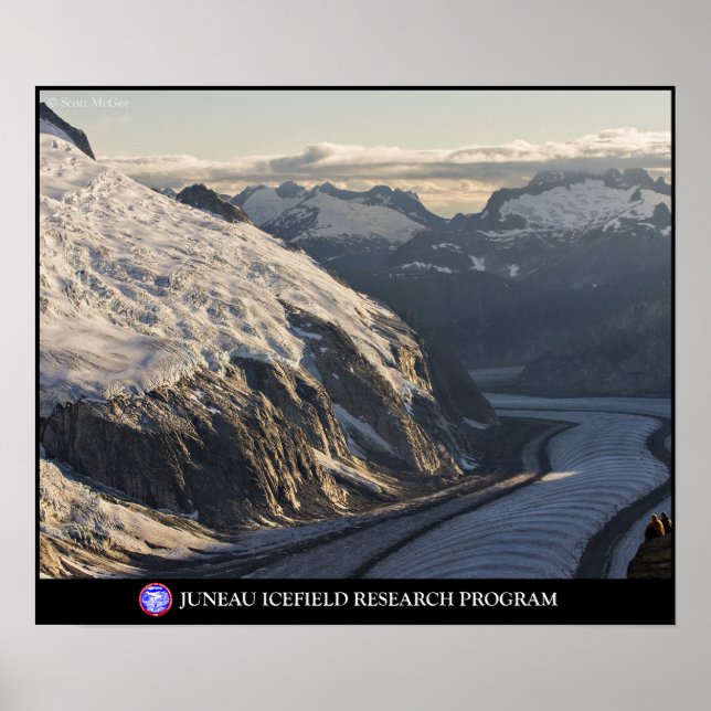 Pôster Gilkey Trench como o Sol se põe (Frente)