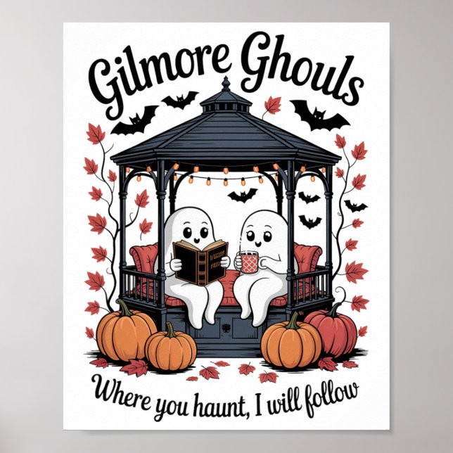 Poster Gilmore Ghouls Onde Você Assalta4 (Frente)