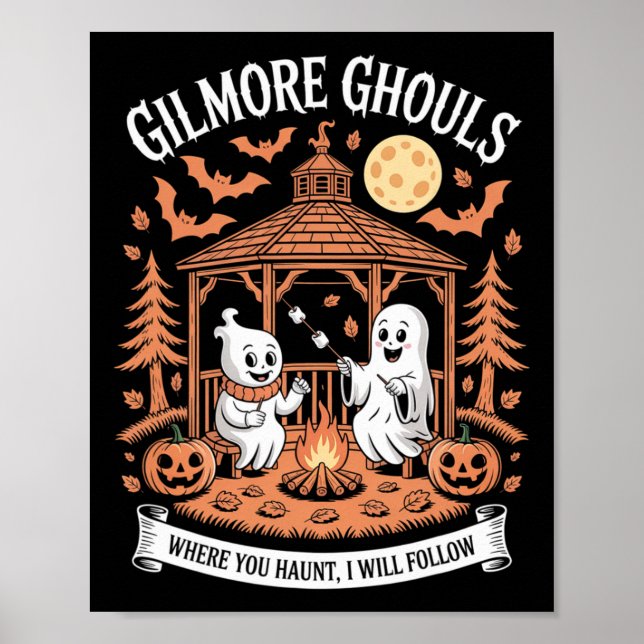 Poster Gilmore Ghouls Onde Você Assomina10 (Frente)
