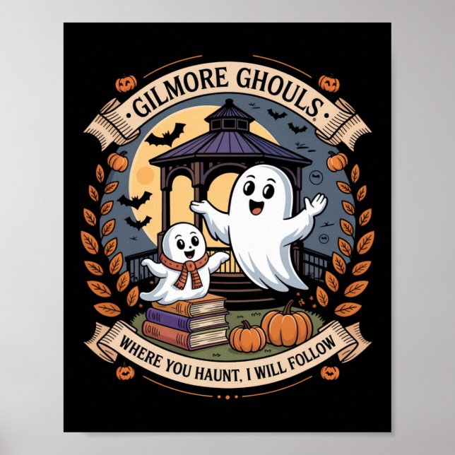 Poster Gilmore Ghouls Onde Você Haunt2 (Frente)