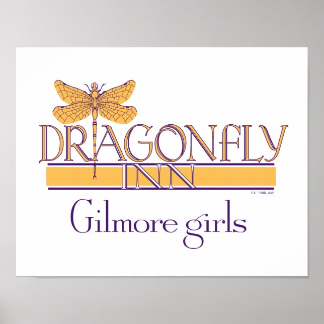 Poster Gilmore Girls | Dragonfly Inn Logo (Frente)