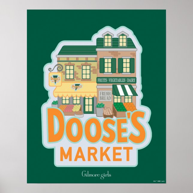 Poster Gilmore Girls | Mercado da dose (Frente)