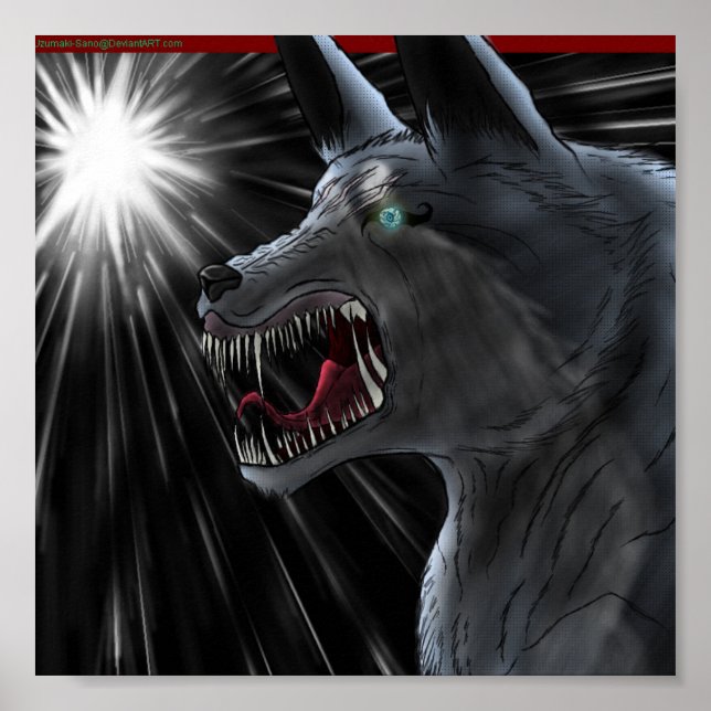 Pôster Gin - Criação de LavaLamp. (Frente)