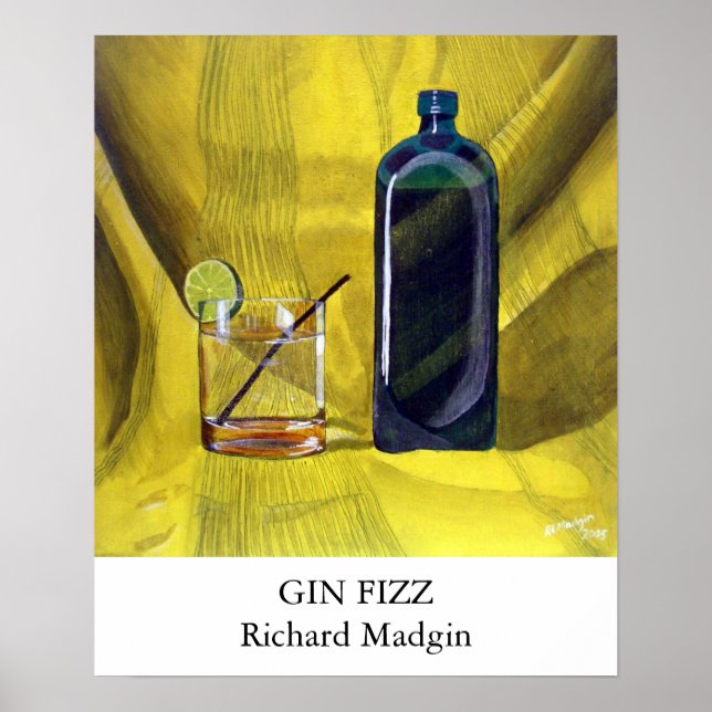 Pôster Gin Fizz (Frente)