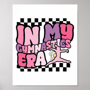 Poster Ginasta Groovy Na Minha Era De Ginástica Piada Che