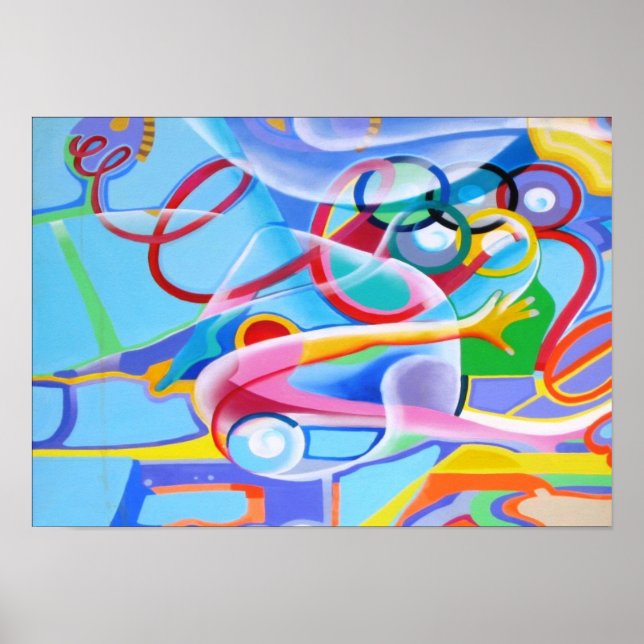 Pôster ginástica (Frente)