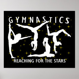 Poster Ginástica A Atingir As Estrelas