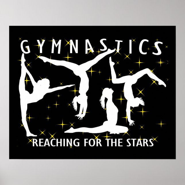 Poster Ginástica A Atingir As Estrelas (Frente)