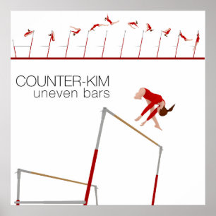 Pôster Ginástica - habilidade irregular de Bar