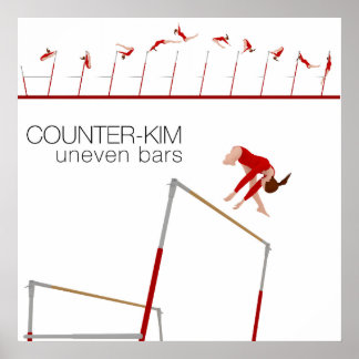 Pôster Ginástica - habilidade irregular de Bar