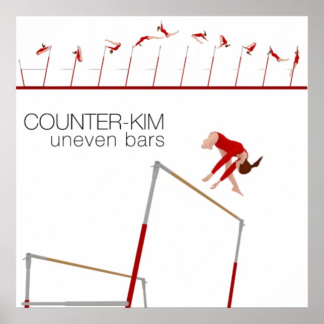 Pôster Ginástica - habilidade irregular de Bar (Frente)