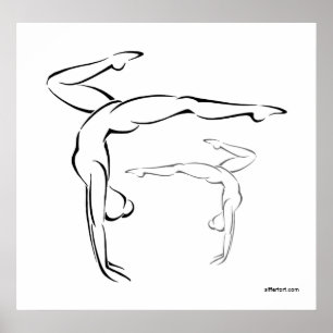 Pôster ginástica II