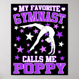 Poster Ginástica Meu Ginasta Favorito Me Chama De Ppy