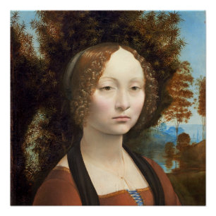 Pôster Ginevra de' Benci, C. 1474 - 78