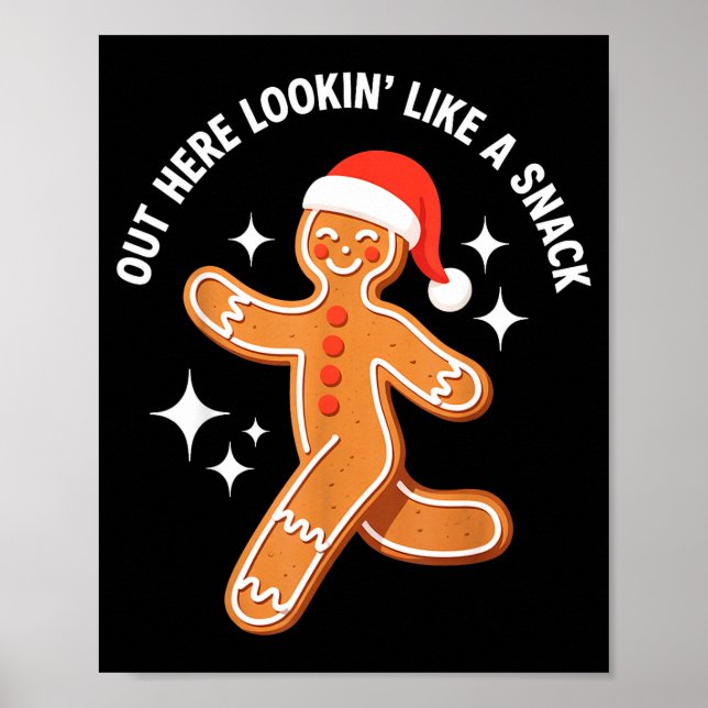 Poster Gingerbread Christmas Xmas Couple Hot Girlfriend - (Frente)