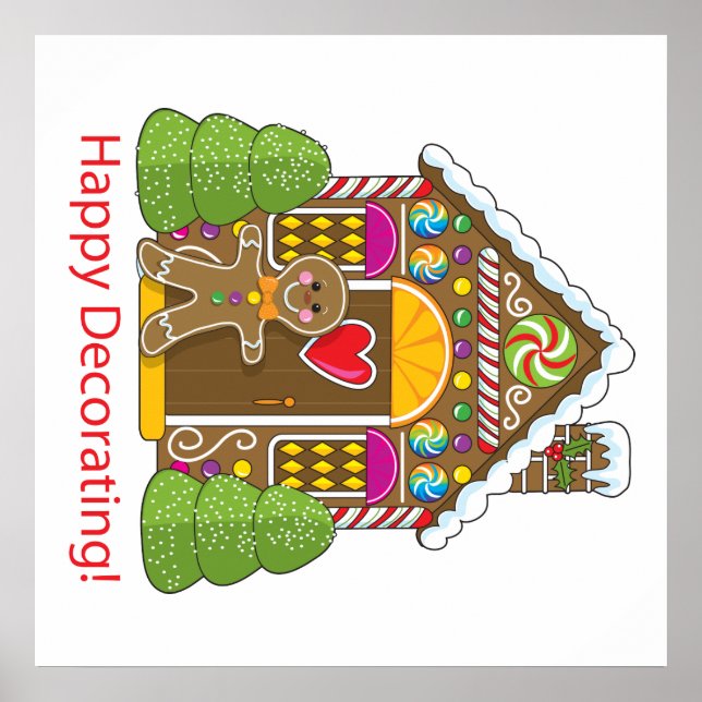 Pôster Gingercake House (Frente)