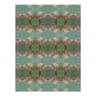 Pôster Gingko Pattern Poster