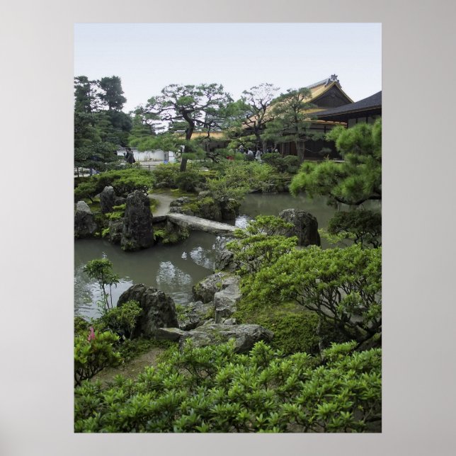POSTER GINKAKU-JI ZEN TEMPLE (Frente)