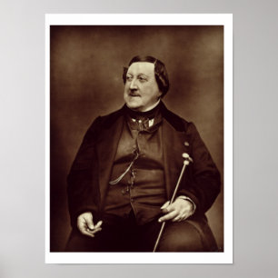 Pôster Gioacchino Rossini (1792-1868) 'de Galerie Conte